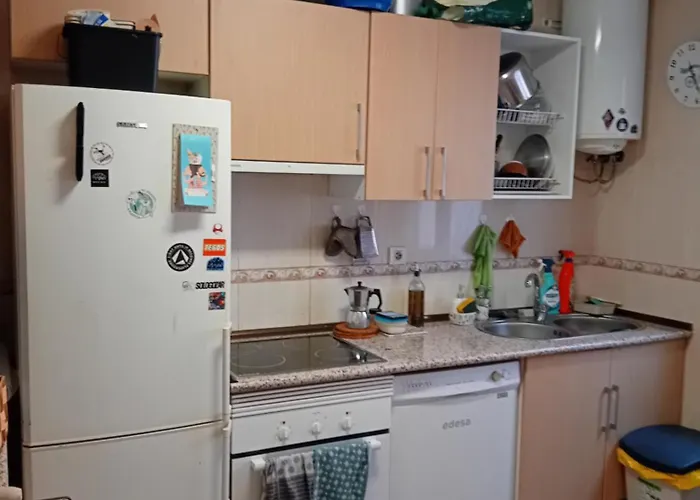 Cerca Del Centro, Bano Y Cocina Compartida * 毕尔巴鄂